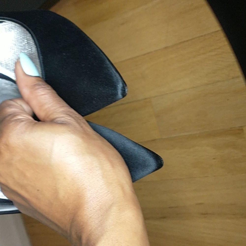Nina "Quenna" black pumps with bow in the back - Picture 10 of 11
